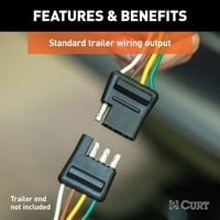 Prilagođeni kabelski svežanj prikolica sa 4 pina, odaberite Acura MDX