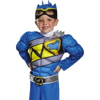 Plavi Dino Charge Power Ranger Kostim Za Noć Vještica Za Malu Djecu