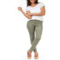 Jordache ženske esencijalne visoke visoke super mršave traperice za gležanj