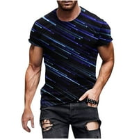 Nova modna Muška majica 3d Unlocated Sky Beam štampanje kratkih rukava okruglog vrata majica Casual Sports