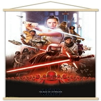 Star Wars: Rast Skywalker-a - Grupni zidni poster sa magnetnim okvirom, 22.375 34