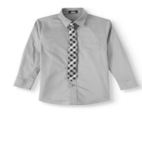 Arrow Arofle Stretch Poplin Modna haljina i kravata, set, veličine 4-18