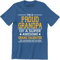 'm Proud Deda Super Super unuka muški Deda T-Shirt