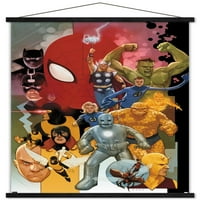 Marvel Comics - Marvel Universe - Noto zidni poster sa drvenim magnetskim okvirom, 22.375 34