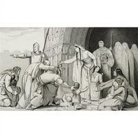 Posteranzi dpi1861194large Queen Bathild ili novac za siromašne iz Histoire de France Colart objavio print