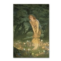 Zaštitni znak likovne umjetnosti' Midsummer Eve ' platnena Umjetnost Edwarda Roberta Hughesa