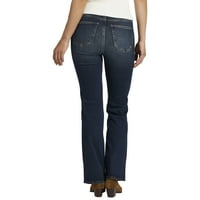Silver Jeans Co. Ženske beskonačne traperice sa visokim usponom, veličine struka XS-XL