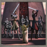 Star Wars: Clone Wars - Grupni zidni poster, 22.375 34