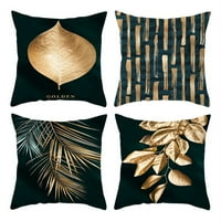 Zlatna geometrijska jastučnica 45x jastučnica za stolicu Sofa dekorativna Navlaka za jastuk