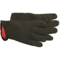 Srednje zapetljive rukavice 14LJL pamučne obloge rukavice, smeđe od 12