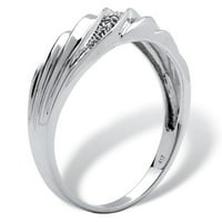 Bazyrey Ženski prstenovi ženski Zlatni dvobojni Twisted Rhinestone vjenčani prsten šarm nakit dijamantsko