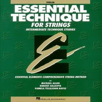 Bitni elementi: Bitna tehnika za žice: violina