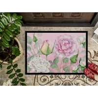 Caroline's bysures BB7447Mat Rose Garden Doormat 18x27, 27 L 18 W, višebojna
