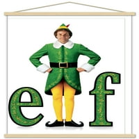 ELF - jedan zidni poster sa drvenim magnetnim okvirom, 22.375 34