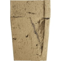 Ekena Millwork 4 H 6 D 60 W ručno tesani komplet kamina od Fau drveta W Ashford Corbels, prirodni Bor
