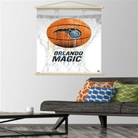 Orlando Magic - Kapka za košarkaš sa drvenim magnetskim okvirom, 22.375 34