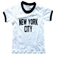New York City Toddler John Lennon Ringer Nyc Baby Tee Beatles Majica Bijela 3T