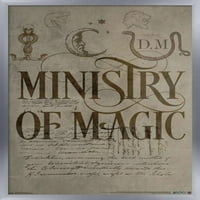 World World: Harry Potter - Ministarstvo čarobnog zidnog postera, 14.725 22.375