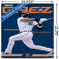 Detroit Tigers-Zidni Poster Javier Báez, 14.725 22.375