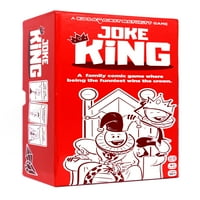 Nutt Heads Joke King Card Game, Family Commic Game, Ages 10+