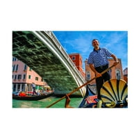 Ben Heine 'Venecijanski Kanal 7' Platno Art