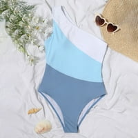 LEEy - svjetski kupaći kostim Plus veličine za žene jedan kupaći kostim za žene kupaći kostim V izrez