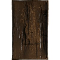 Ekena Millwork 8H 10 D 60 W ručno tesani komplet kamina od Fau drveta W Alamo Corbels, Premium Odležan