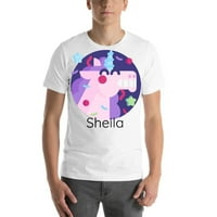 Nedefinisani pokloni 2XL personalizovana zabava jednorog Sheila pamučna majica sa kratkim rukavom