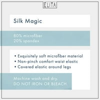 Elite ženske' Silk Magic ' gaćice od mikrovlakana pune pokrivenosti