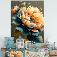 Designart Vibrant Sunflower II canvas Wall Art