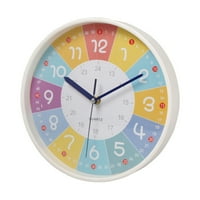 Sat za učenje vremena 10 tihi pokret analogni sat za učenje za djecu