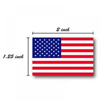 Zastava naljepnice američke zastave