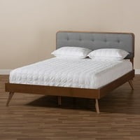 Baxton Studio Dilara Tapacirani drveni krevet