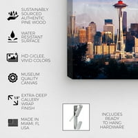 Runway Avenue Cities and Skylines Wall Art Canvas Prints 'Seattle Landscape' Sjedinjene Američke Države