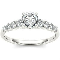 Carat T. W. Diamond Solitaire 10kt zaručnički prsten od bijelog zlata
