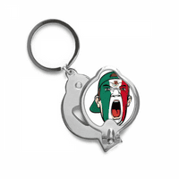 Meksiko zastava za šminku za šminku s izvješnicama kapica za nokte za nokte makaze od nehrđajućeg čelika