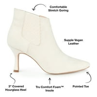 Journee Collection Womens Elitta Tru Comfort Foam PULL na stiletto čizme