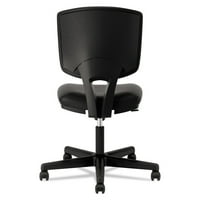 H5703.SB11.T VOLL serija zadaća stolica sa sinhro-nagibom, crnom kožom