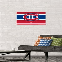 Montreal CanaDiens - Logo zidni poster, 14.725 22.375