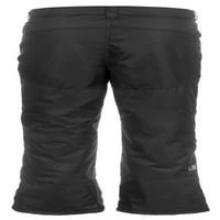 Snow Ski pantalone za djecu sa ojačanim koljenama i sjedištem Lucky Bums, crna, X-velika