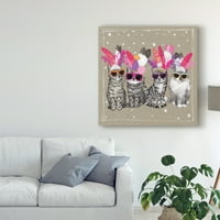 Zaštitni znak likovne umjetnosti 'Fancy pants Cats VI' platnena Umjetnost Hammonda Gowera